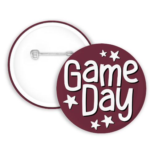 Maroon Starry Game Day