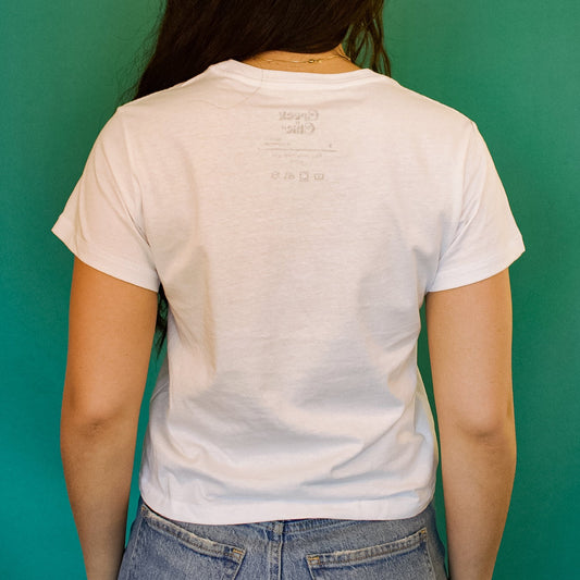 Embroidered Bobcat Baby Tee
