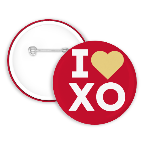 I Heart Chi O Button