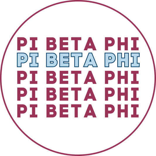 Pi Beta Phi Stacked