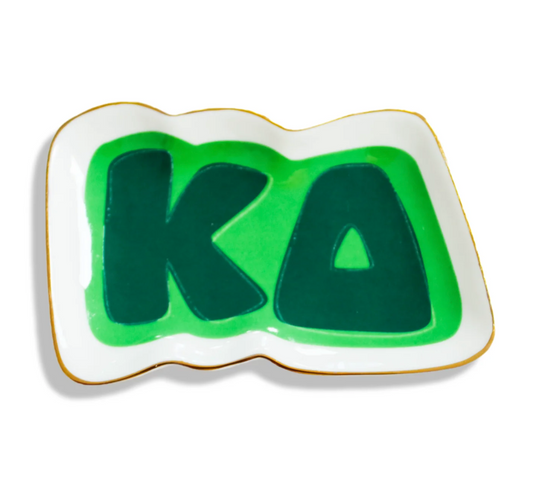 Kappa Delta Sorority Trinket Tray