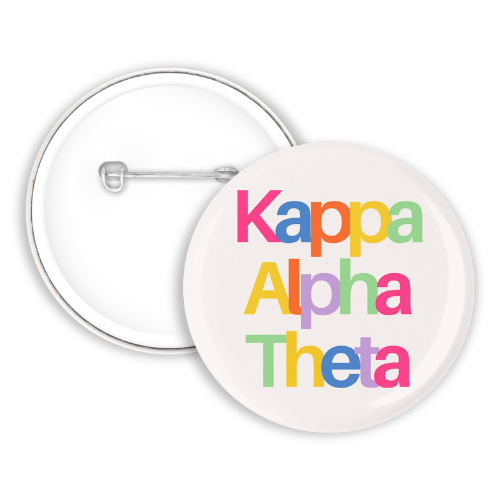 Kappa Alpha Theta Colorful